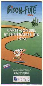 carte bison  n°93