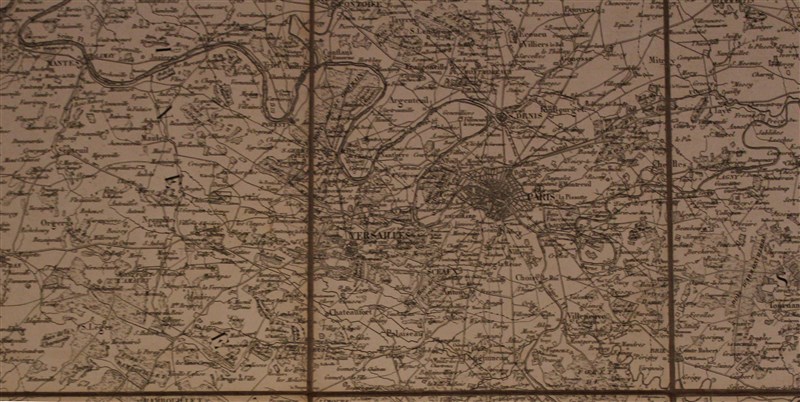 1828-Carte_Routiere_des_environs_de_Paris_zoom