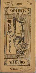  carte Michelin 1ere dos  Renault profil

